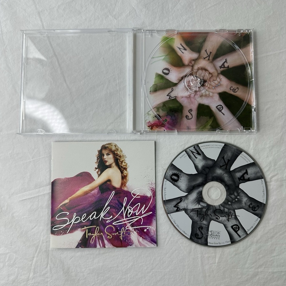 Taylor Swift Speak Now CD Pop Country Big Machine Records 2010 Excellent
